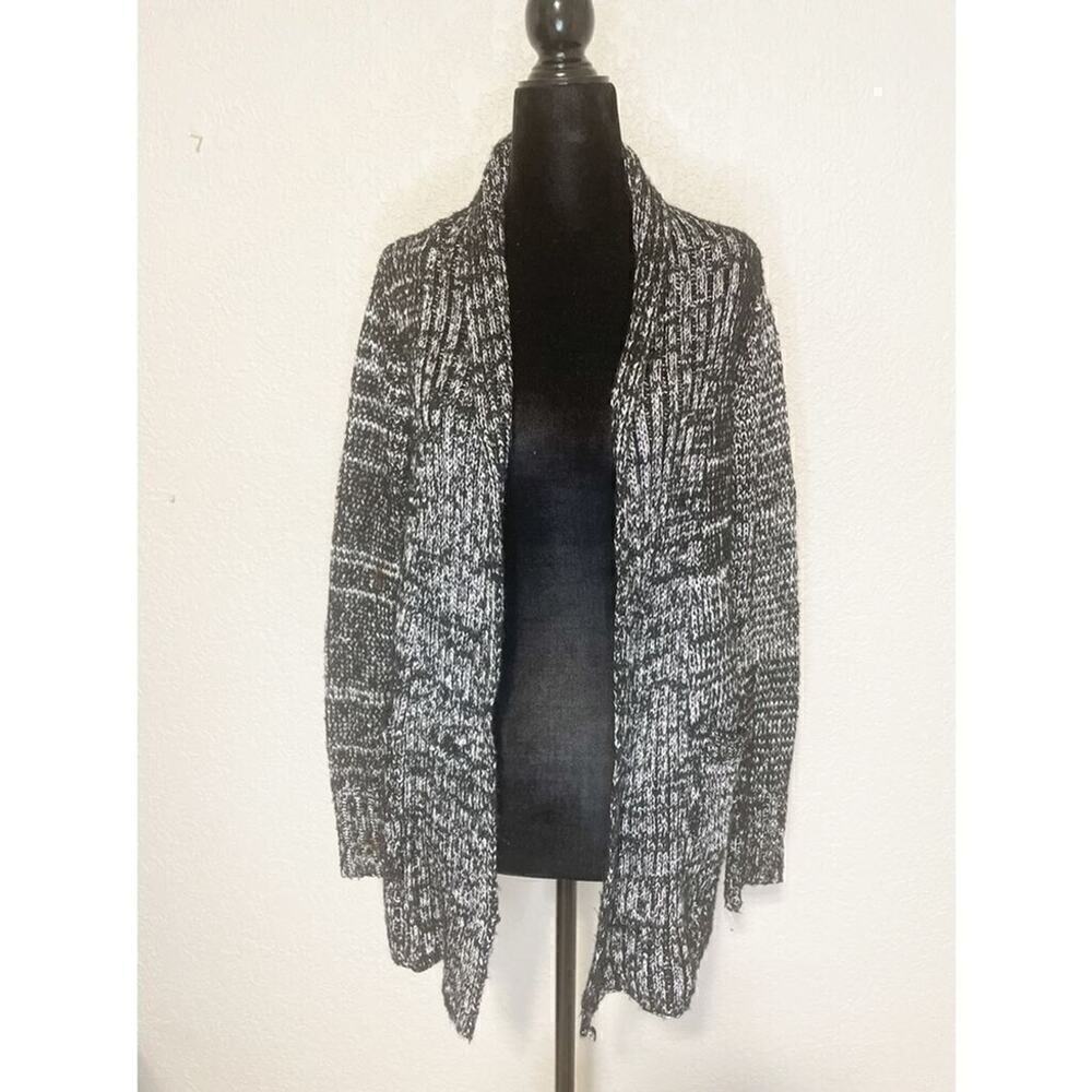 Collective Concepts Black and Silver Cardigan